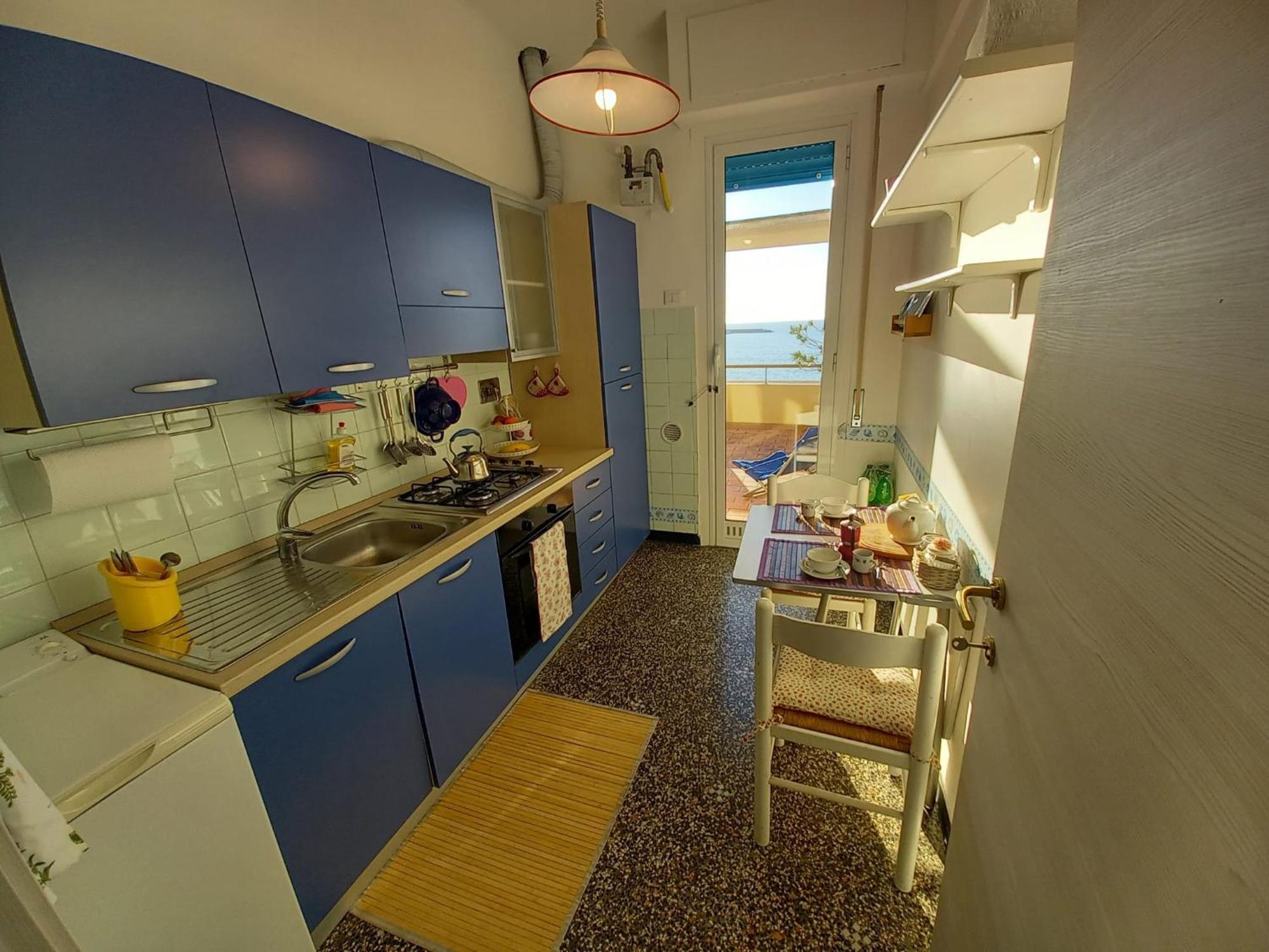 Attico Vista Mare Сестри Леванте Екстериор снимка